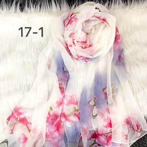 china velvla silk printing scarf