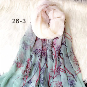 china velvla silk printing scarf
