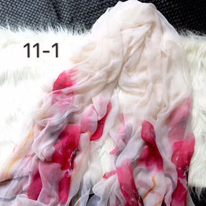 china velvla silk printing scarf