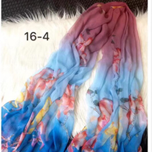 Wholesale Beach towels silk printing scarf