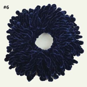 Muslim scarf cover head flower hair elastic hair ring