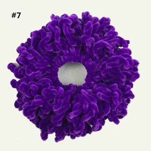 Muslim scarf cover head flower hair elastic hair ring