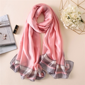 Wholesale printing silk extra large sunscreen scarfscarf