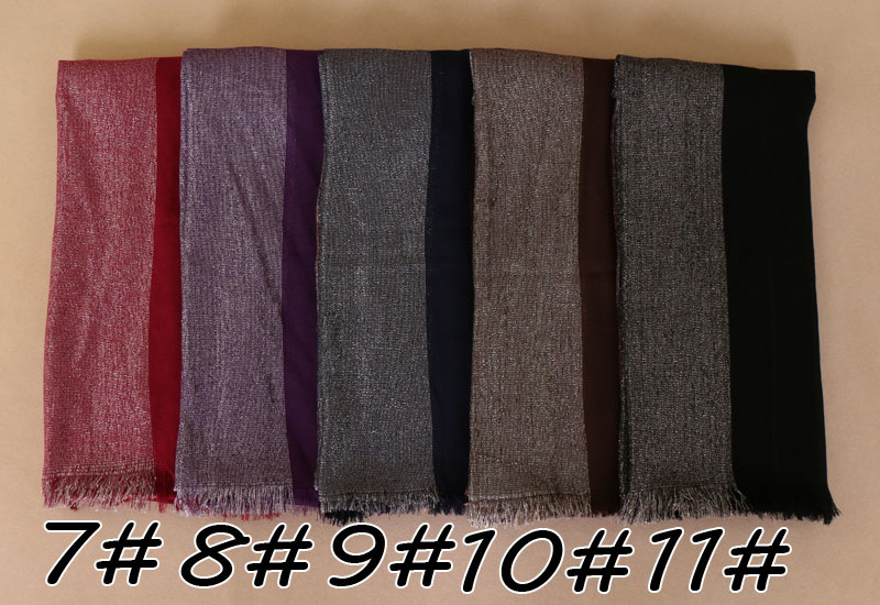 Golden silk threadBlending Women Scarves