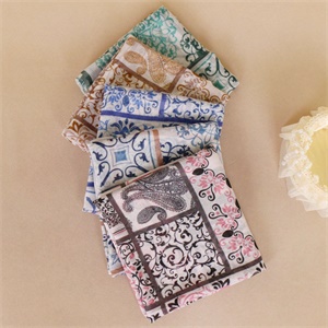 National gauze cotton yarn printing headscarf fashion scarf