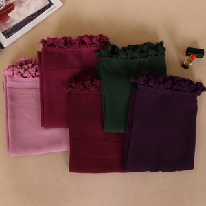 Pearl chiffon scarf national chiffon shawl turban