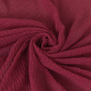Cheap monochrome cotton and linen crumpled decorative scarf