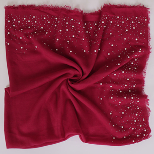 China silver fleece monochrome cheap scarf