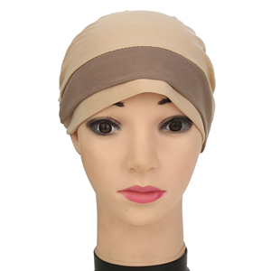 China wholesale bicolor flower muslim scarf