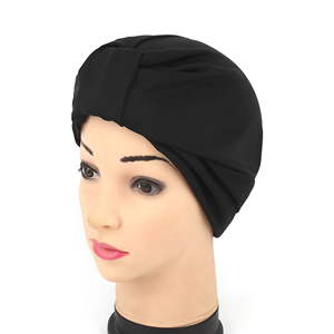 Stretch thin monochrome Muslim head scarf wholesale from china