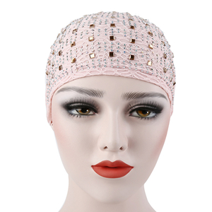 Cheap hot drilling with floral flower head scarf