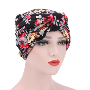 Cheap floral print Muslim scarf