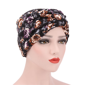 Cheap floral print Muslim scarf