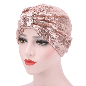 China wholesale sequined Muslim head scarf