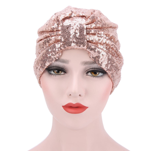 China wholesale sequined Muslim head scarf