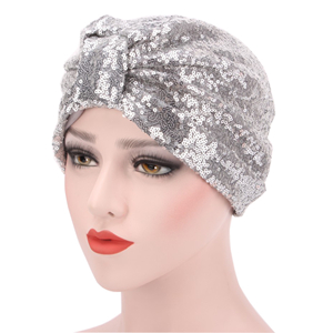 China wholesale sequined Muslim head scarf