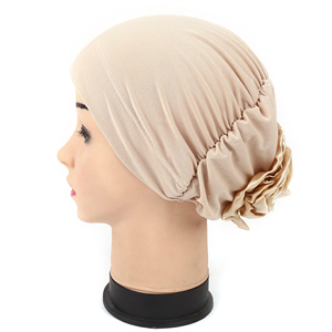 China wholesale monochrome with flower head scarf