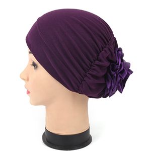 China wholesale monochrome with flower head scarf