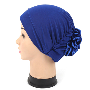 China wholesale monochrome with flower head scarf