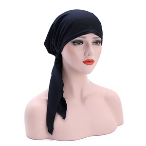 Wholesale jacquard stretch Muslim head scarf