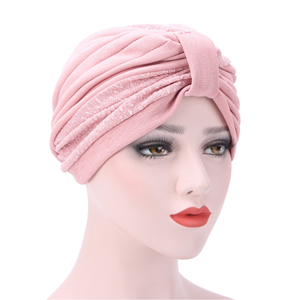 China wholesale bicolor pleated fold Muslim head scarf