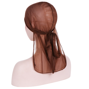 Elastic light cloth long tail head scarf cheap from china
