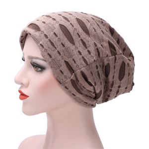 China wholesale knitted hole head scarf