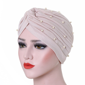 Bead folds simple Muslim cheap head scarf