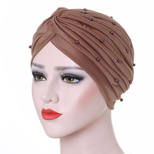 Bead folds simple Muslim cheap head scarf