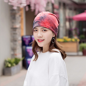 Wholesale tie-dyed cotton breathable head scarf
