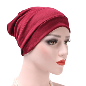 China wholesale simple color simple Muslim head scarf