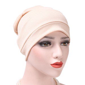 China wholesale simple color simple Muslim head scarf