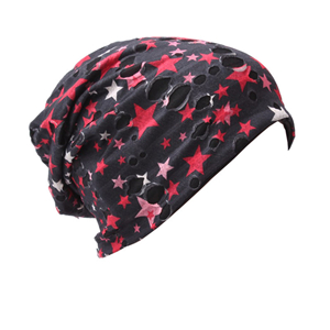 Color cotton hole wholesale head scarf