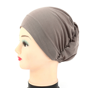 Wholesale monochrome thin net cloth Muslim headscarf