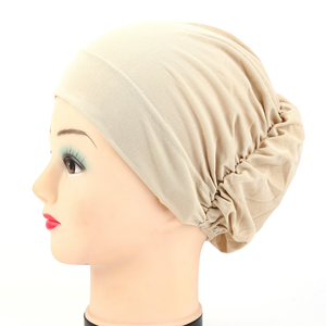 Wholesale monochrome thin net cloth Muslim headscarf