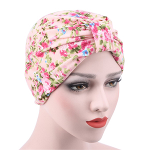 Wholesale shredded flower cotton Muslim headscarf