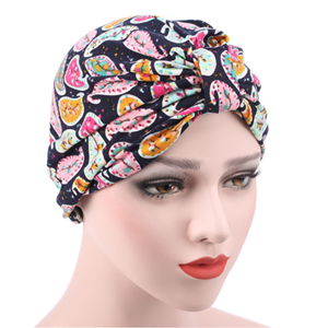 Wholesale shredded flower cotton Muslim headscarf