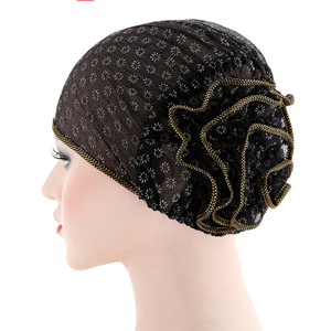 China cheap two-colour paneled Muslim headscarf