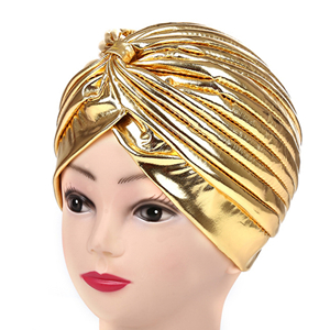 Gilding elastic Muslim wholesale headscarf