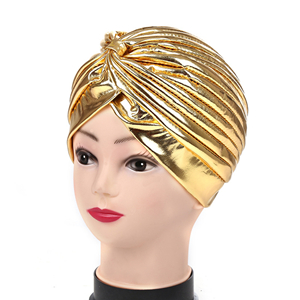 Gilding elastic Muslim wholesale headscarf