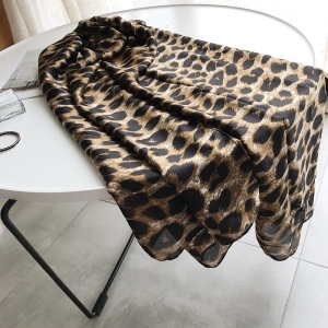 Leopard sunscreen scarf cheap china