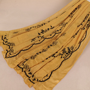 Cotton embroidered thin sunscreen cheap scarf