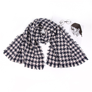 Wholesale wool British plaid warm scarf