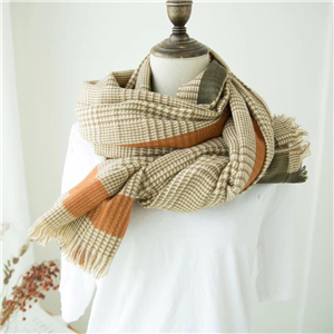 British border houndstooth cashmere scarf cheap from China