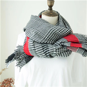 British border houndstooth cashmere scarf cheap from China
