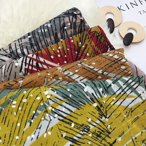 Wholesale Cotton scarf hot silver feather shawl China