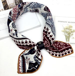 Wholesale Silk scarf 70cm Yiwu square scarf