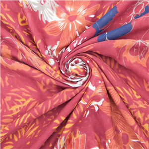 Fireworks pattern printed cotton decorative scarf
