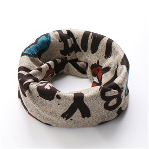 Wholesale printed cashmere warm scarf