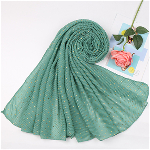 Wholesale little hot stamping cotton scarf